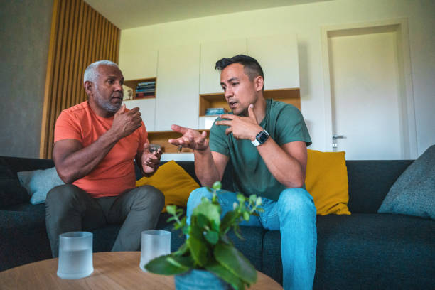 istock Diverse Men Talk Openly About Mental Wellbeing 1803479254