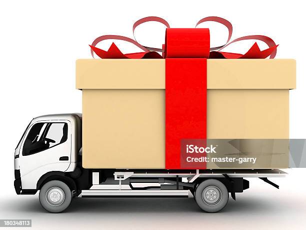 Car Delivery Stock Photo - Download Image Now - Birthday, Birthday Present, Business