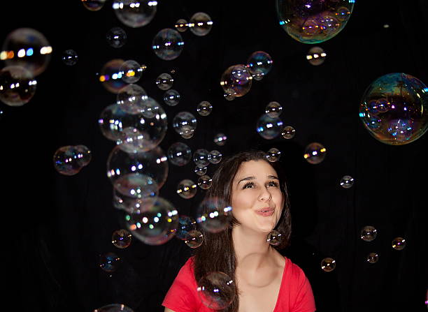 istock Young Adult With Bubbles 180348916