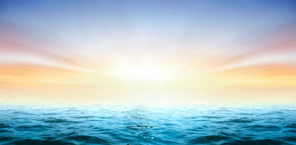 istock Nature beautiful Light Sunset or sunrise over sea 1803490544