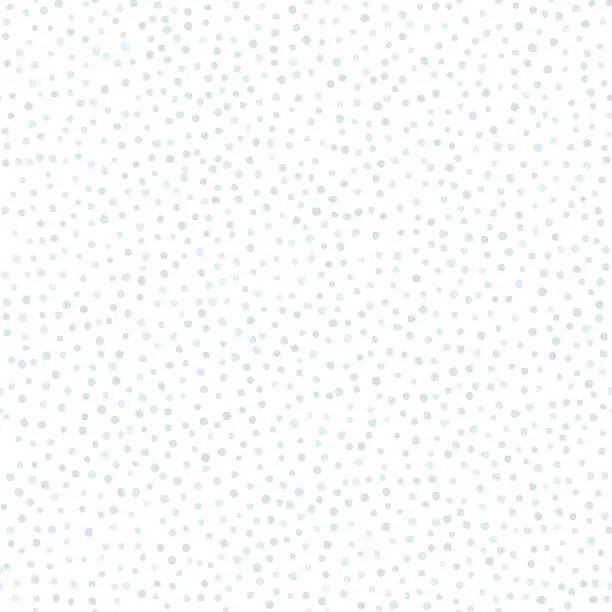 Vector illustration of Abstract stippled seamless background. Winter, christmas, sky