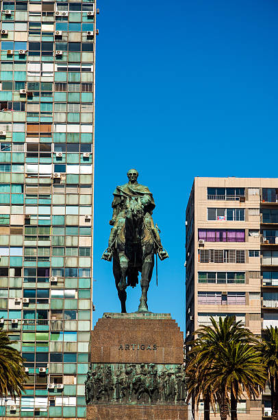istock Public Statue of General Artigas in Montevideo 180352288