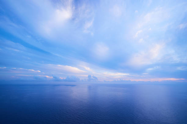 Background of view on the Atlantic ocean.