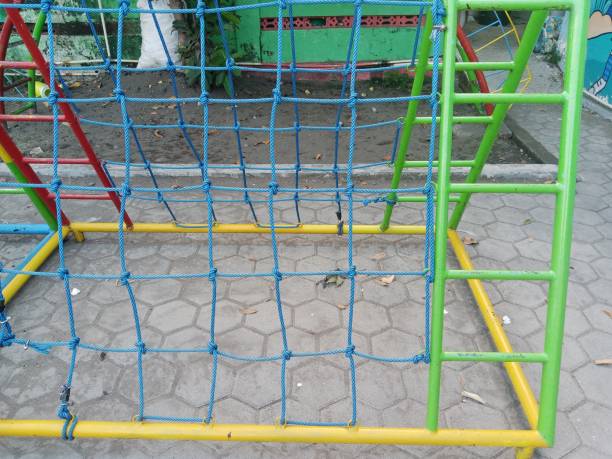 istock Close up of colorful playground 1803544667