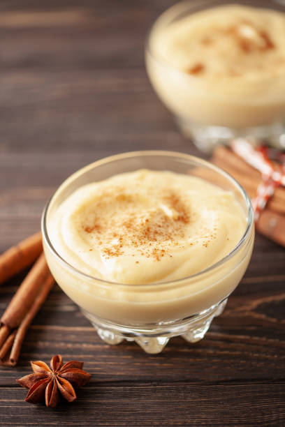 istock Natilla, Classic Spanish or Latin Custard Dessert. It is made with eggs, milk, sugar, cinnamon, and vanilla. 1803578256