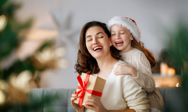 istock family celebrating Christmas 1803584253