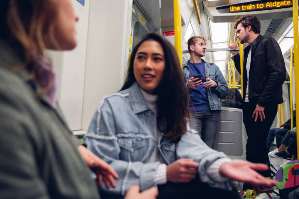 istock Friends in the subway 1803644095