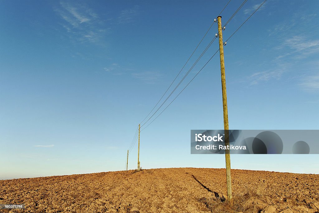 Campo lavrado. - Royalty-free Agricultura Foto de stock