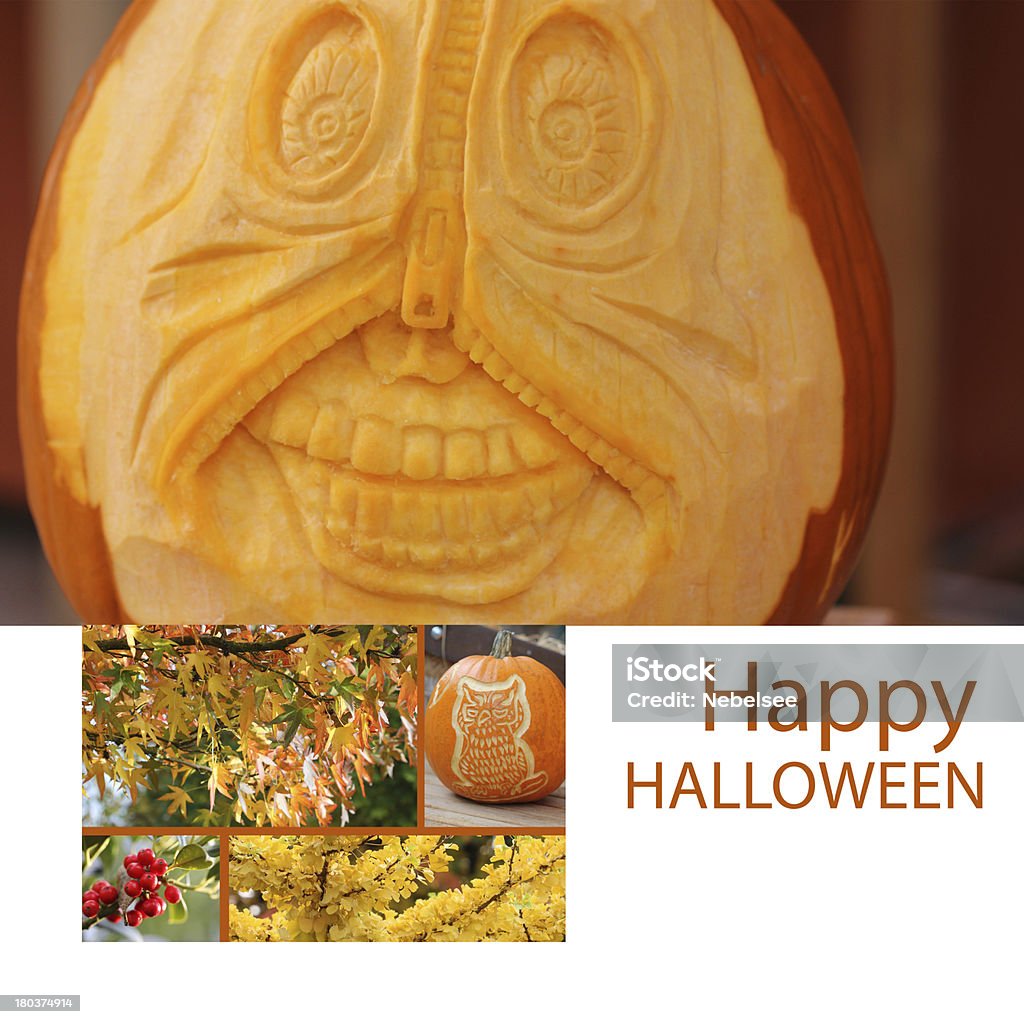 Happy Halloween - Lizenzfrei Baum Stock-Foto