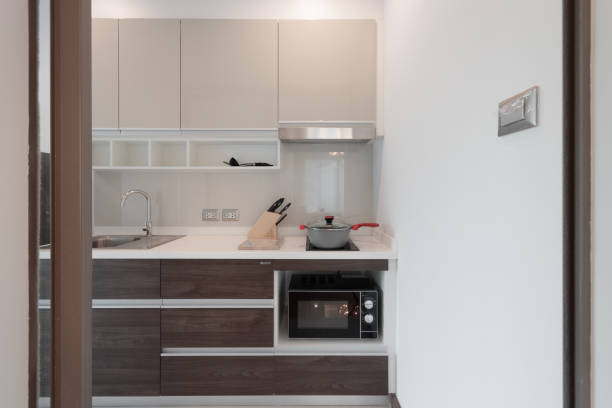 istock Modern Kitchen in the apartment interior 1803773818