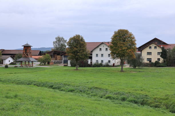 Beautiful autumn day in Cham in the Bavarian Forest