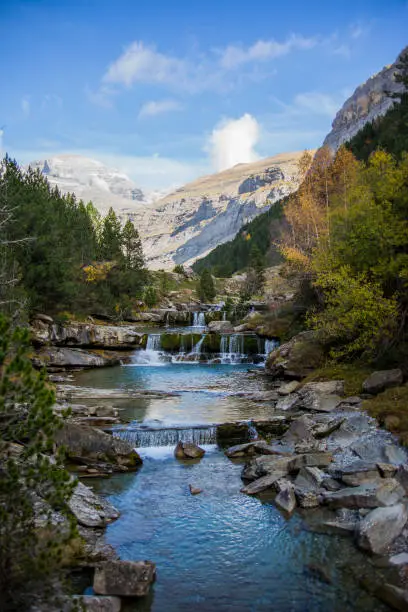 Photo of Gradas de Soaso waterfalls in Ordesa and Monte Perdido National Park, Spain
