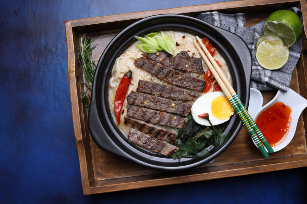 istock Chili Beef Ramen Noodles 1803918345