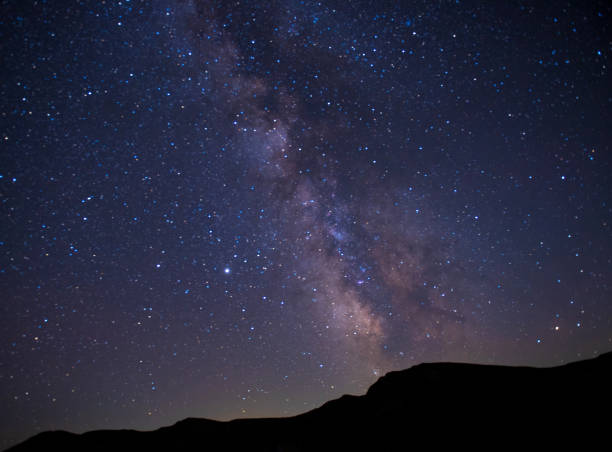 istock Amazing evening sky with shiny stars 1803956964