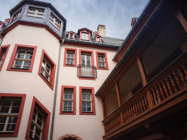 istock spring travel to Europe. beautiful old German cities 1803973291
