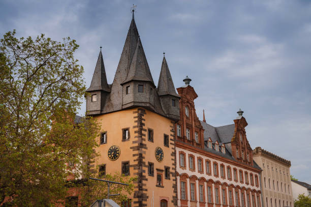 istock spring travel to Europe. beautiful old German cities 1803976663