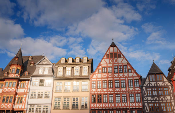 istock spring travel to Europe. beautiful old German cities 1803978848