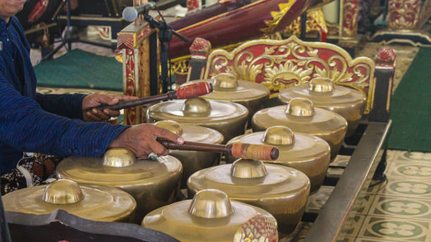 istock GAMELAN. Indonesian Javanese musical instrument. 1803992065