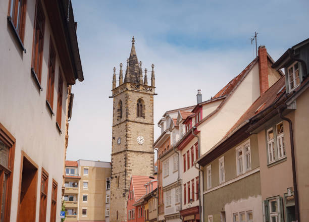 istock spring travel to Europe. beautiful old German cities 1803995954