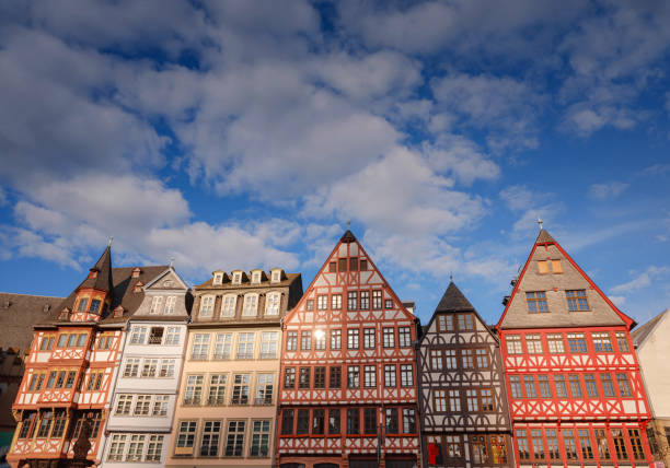 istock spring travel to Europe. beautiful old German cities 1804006856