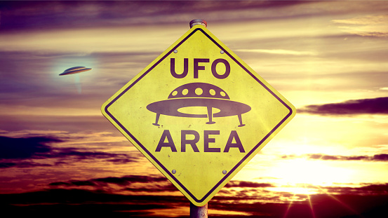 Symbolic image: UFO sign \