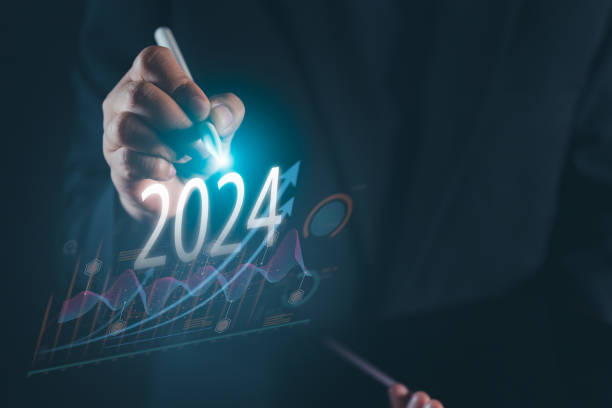 istock Navigating Success Businessman's Hand Reveals Data Analysis Insights for 2024 1804010282