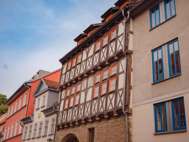 istock spring travel to Europe. beautiful old German cities 1804011895