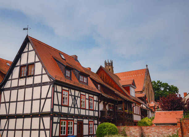 istock spring travel to Europe. beautiful old German cities 1804026839