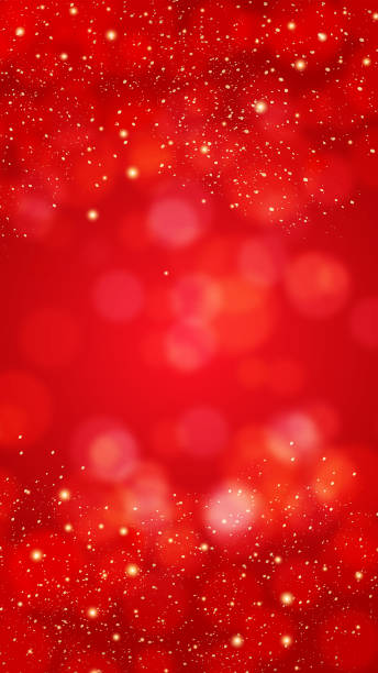istock A Portrait Christmas Background Red Color 1804056082