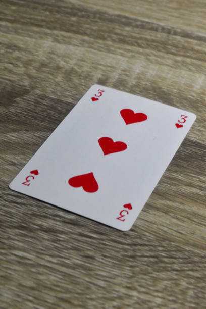 istock Card 3 of hearts 1804142813