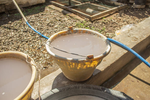 istock The bucket is full of soapy water 1804165888