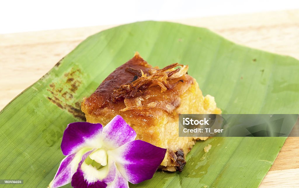 Judía mungo tailandés postre de crema de receta - Foto de stock de Al vapor libre de derechos