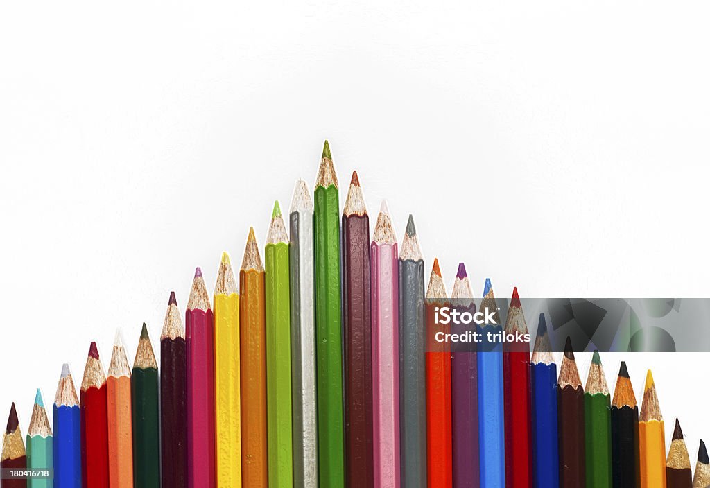 색연필 - 로열티 프리 0명 스톡 사진