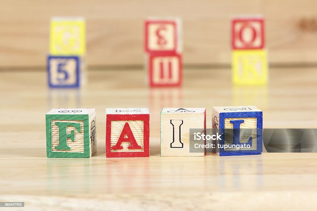 Fail - Lizenzfrei Alphabet Stock-Foto
