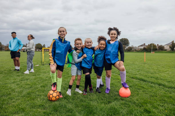 istock Under 10's Football Team Portrait 1804172416