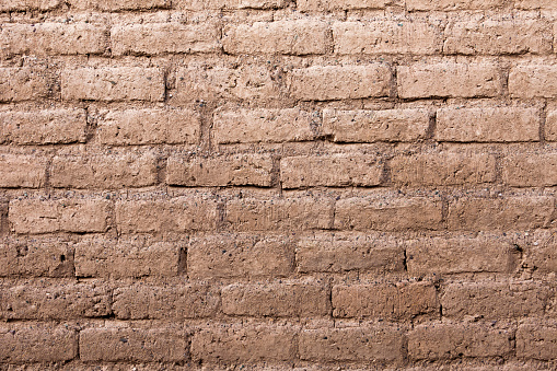 White brick wall texture background. Loft-style wall