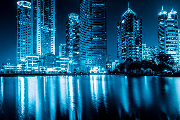 istock night view of shanghai 180419744