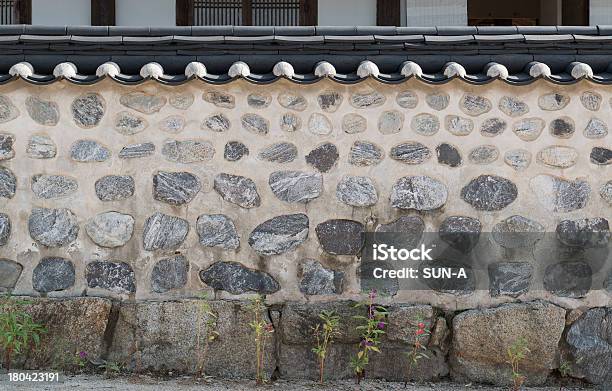 Korea Traditionelle Wall Stockfoto und mehr Bilder von Abstrakt - Abstrakt, Alt, Architektonisches Detail