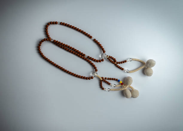 istock necklace for Buddhist prayers and meditation 1804242339