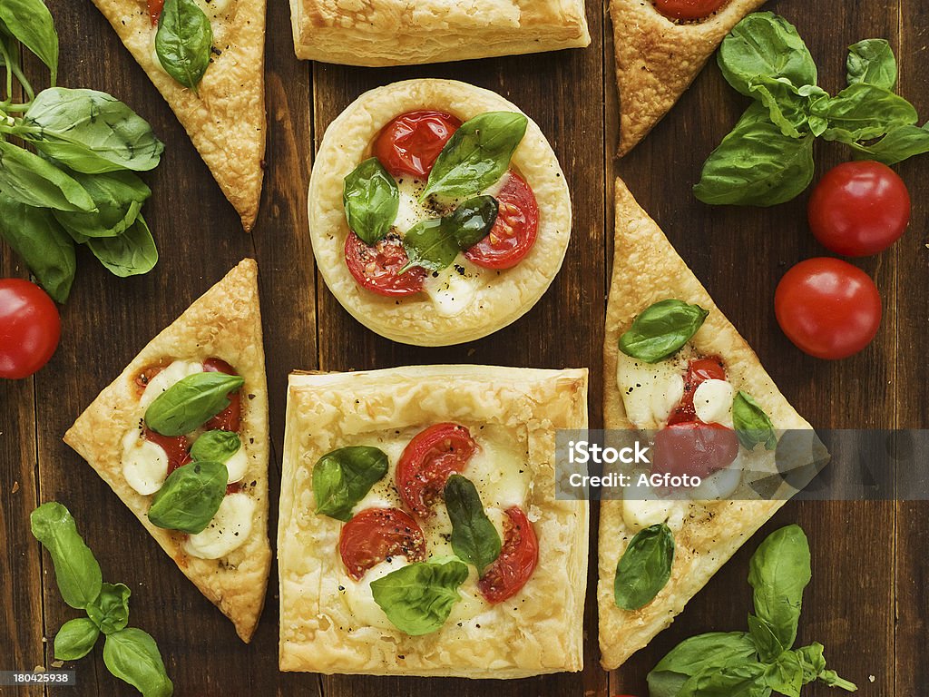 Puff-pizze - Foto stock royalty-free di Lanuginoso