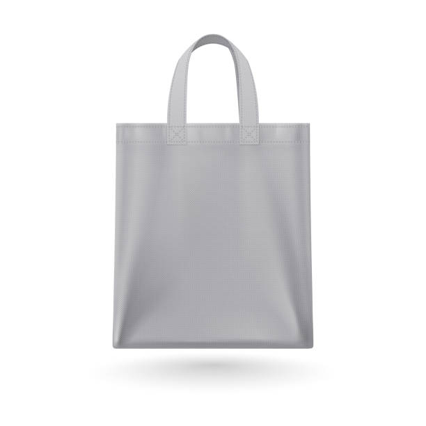 Cotton Ecobag for Retail and Shopping vector art illustration