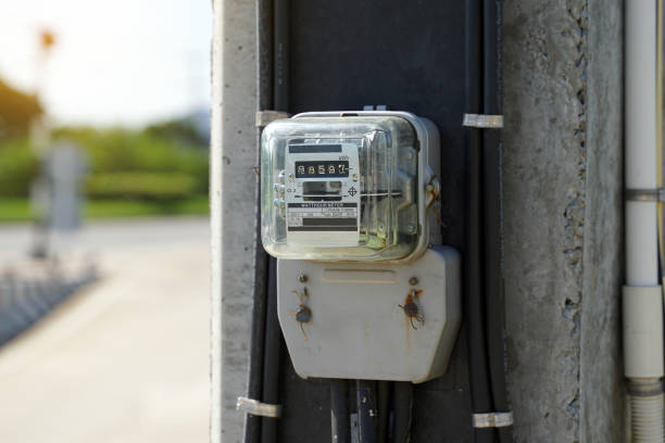 istock An electric meter is a device used to measure and display electrical quantities 1804282191