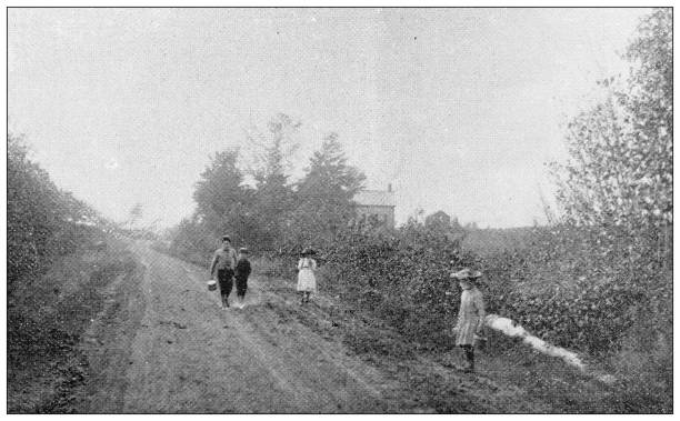 istock Antique image of Hampden County, Massachusetts: Wachogue 1804282711