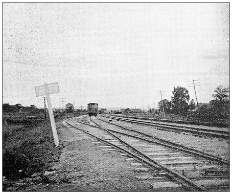 Antique image of Hampden County, Massachusetts: Railroad