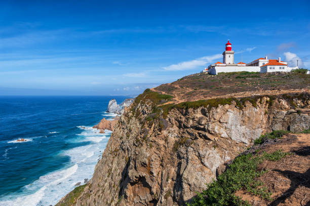 istock Cabo da Roca Lighthouse In Portugal 1804307611
