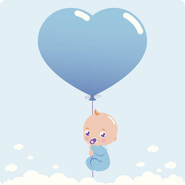 ilustrações de stock, clip art, desenhos animados e ícones de novo bebê menino - bebés meninos