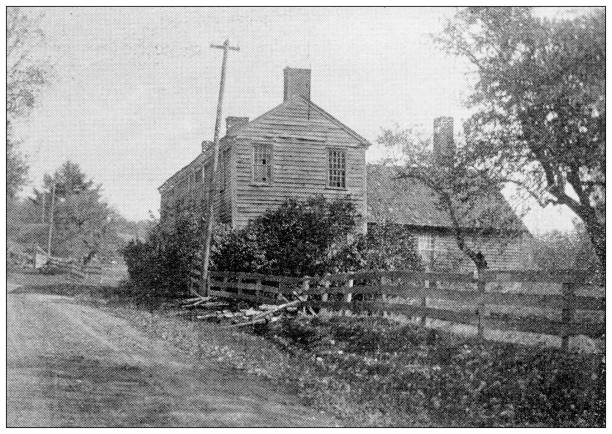 istock Antique image of Hampden County, Massachusetts: Ludlow 1804323283