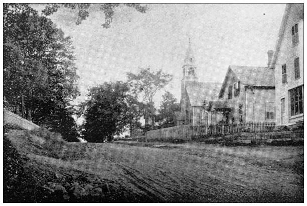 istock Antique image of Hampden County, Massachusetts: East Longmeadow 1804332056