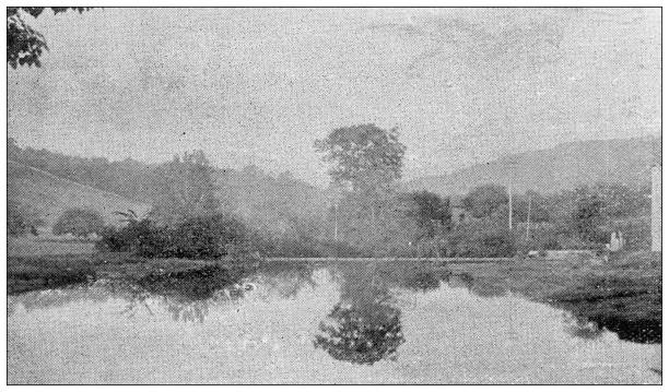 istock Antique image of Hampden County, Massachusetts: Hampden, Stream 1804333677