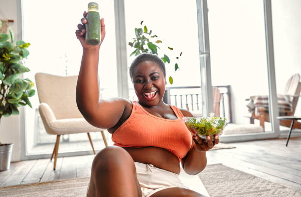 istock Slimming with organic food. 1804353868